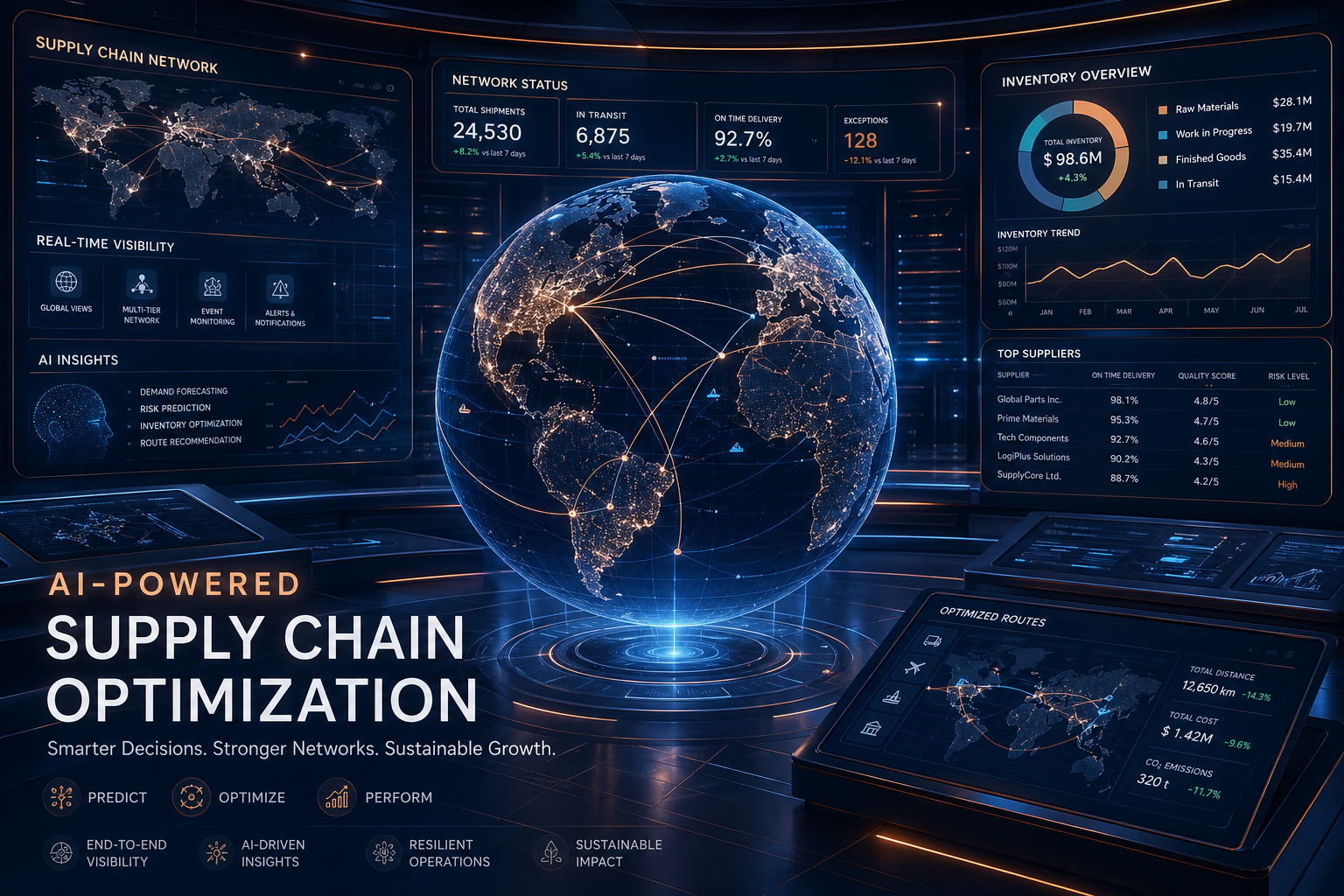 Your supply chain is a competitive weapon.